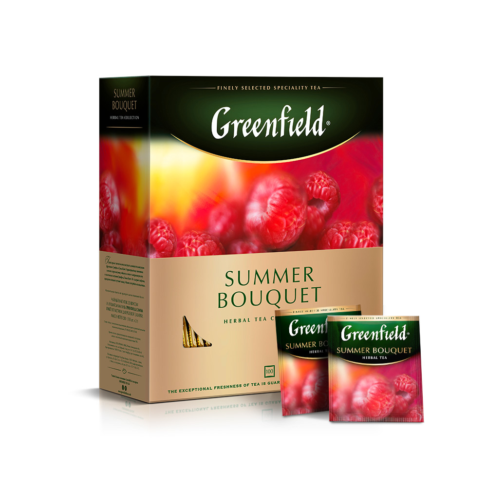 Чай травяной Greenfield Summer Bouquet 100 пакетиков