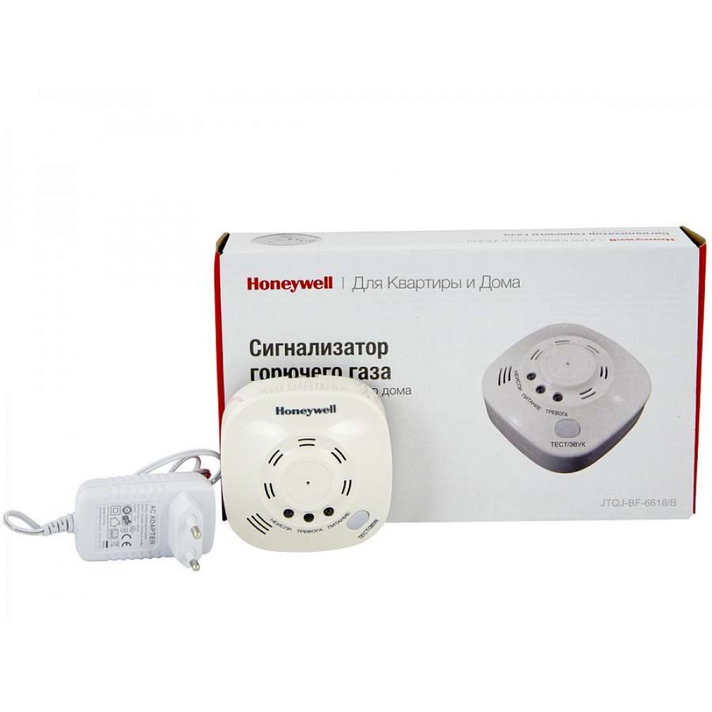 Сигнализация утечки бытового газа Honeywell JTQJ-BF-6618B – купить в  Москве, цены в интернет-магазинах на Мегамаркет