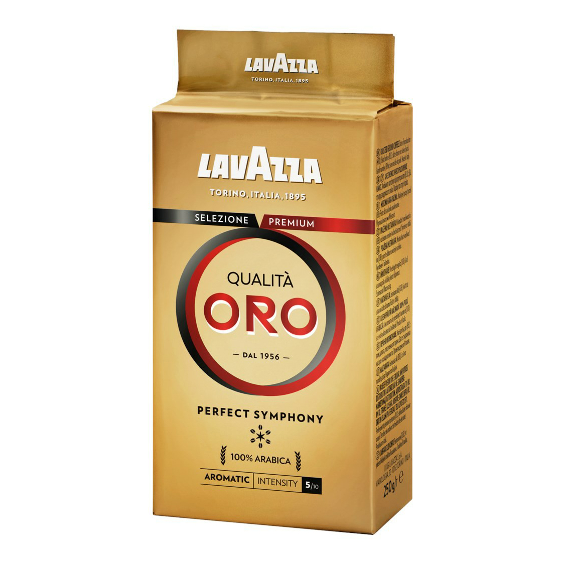 Кофе молотый LavAzza qualita oro 250 г - купить в Мегамаркет Спб Шушары, цена на Мегамаркет