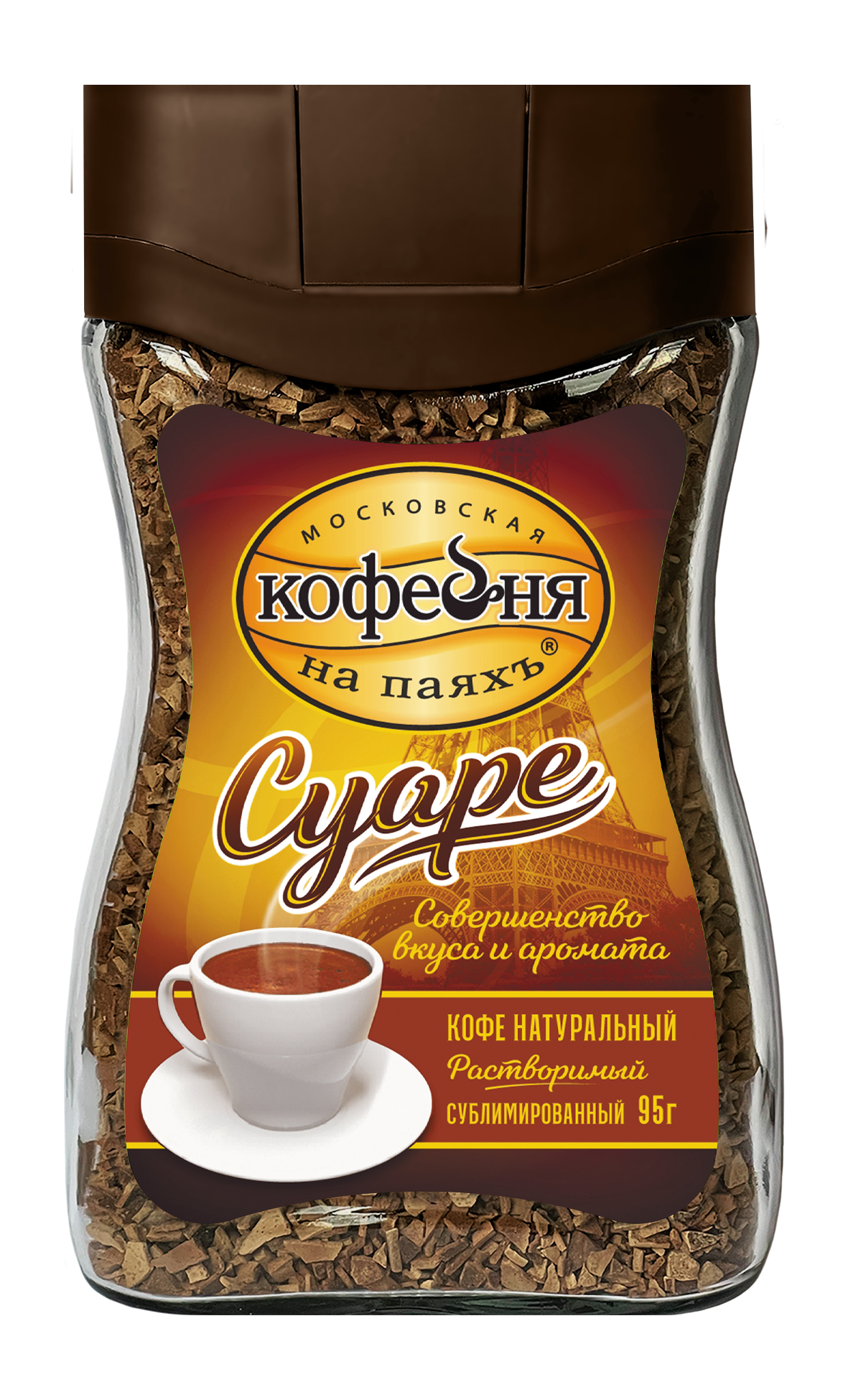 Кофе растворимый сублимированный Московская кофейня на паяхъ Суаре, банка, 95 г - отзывы покупателей на маркетплейсе Мегамаркет | Артикул: 100023256386