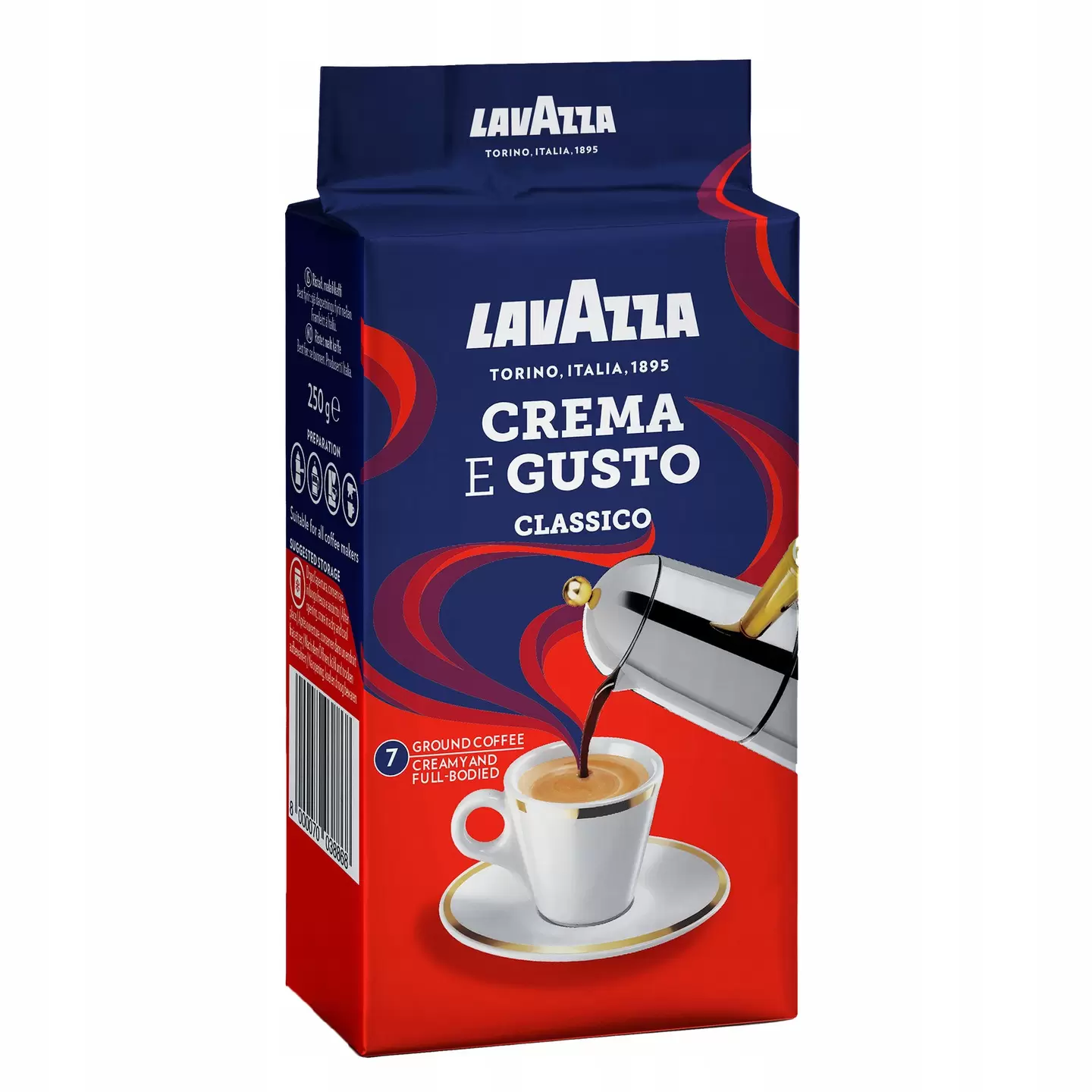 Купить кофе молотый LavAzza crema e gusto 250 г, цены на Мегамаркет | Артикул: 100023256394