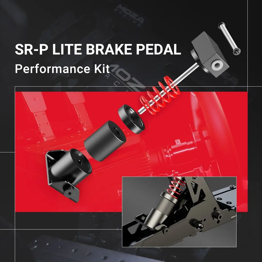 Механизм Moza Racing SR-P Lite Brake Pedal Performance Kit для педали  тормоза R5, купить в Москве, цены в интернет-магазинах на Мегамаркет