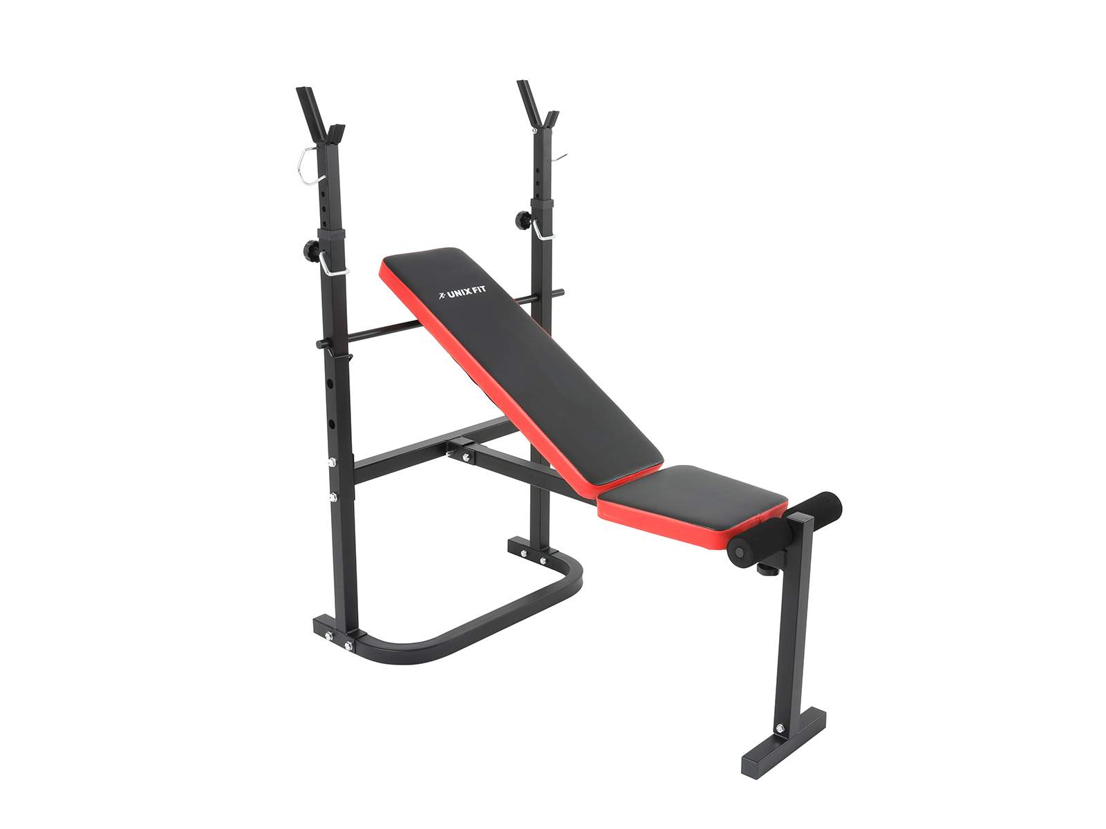 Скамья силовая со стойками UNIX Fit BENCH 120 регулируемая, cкладная -  отзывы покупателей на Мегамаркет | 600012001479