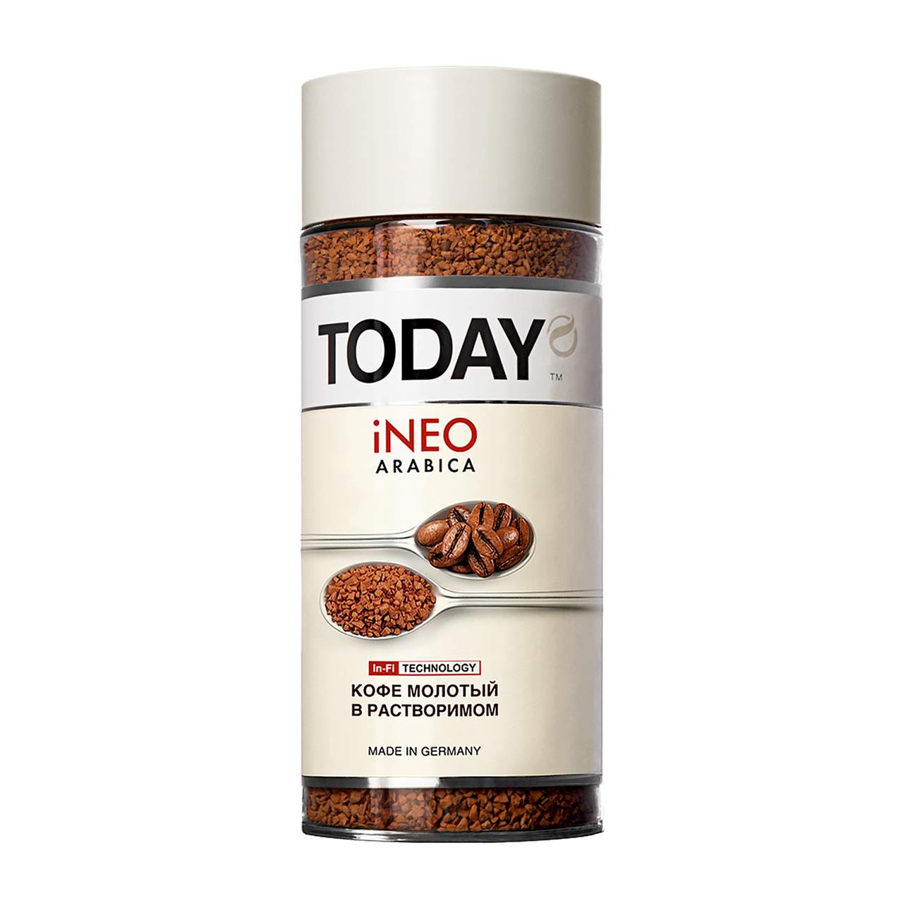 Кофе TODAY In-Fi (INEO) сублимированный молотый в растворимом 95г. - отзывы покупателей на маркетплейсе Мегамаркет | Артикул: 100023256451