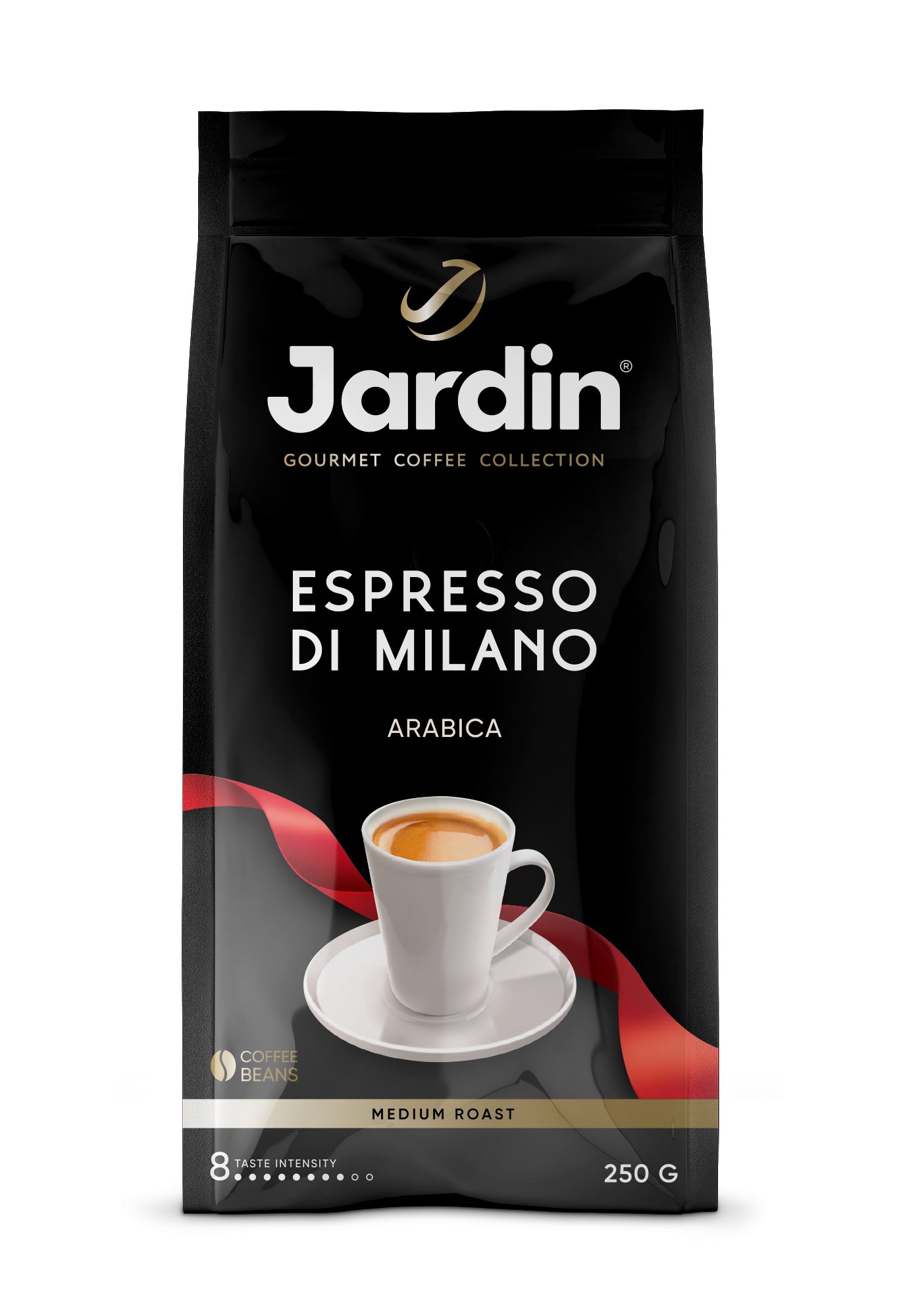 Купить кофе натуральный Jardin Espresso di Milano зерновой, средняя обжарка, 250 г, цены на Мегамаркет | Артикул: 100023256541