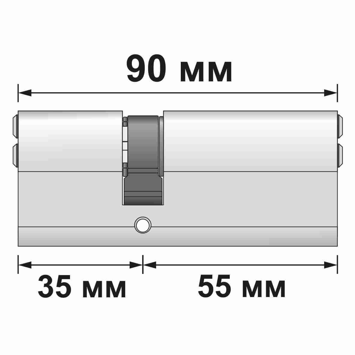 Купить Цилиндр Замка 55 55