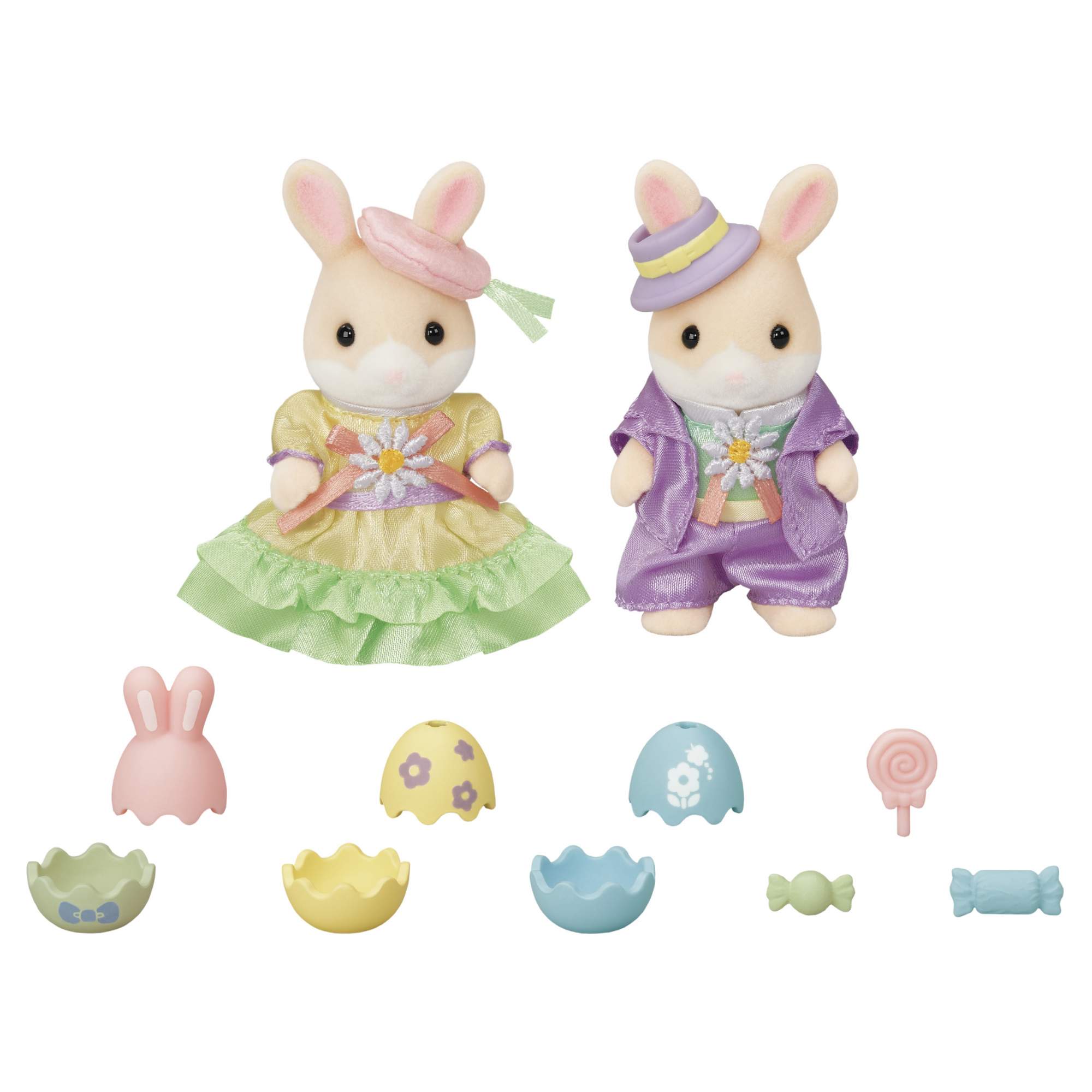 Купить игровой набор Sylvanian Families Праздничный пасхальный набор 5691,  цены на Мегамаркет