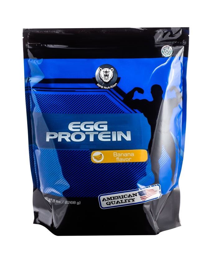 Протеин RPS Nutrition Egg Protein, 2268 г, banana
