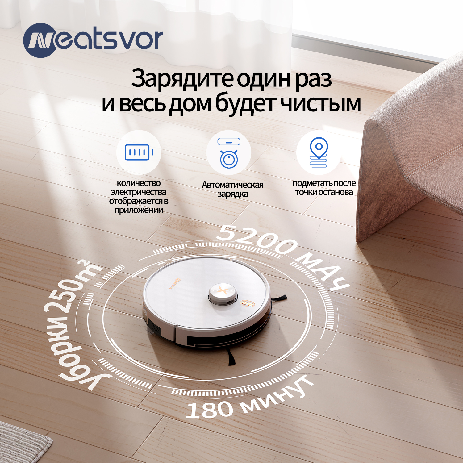 Робот-пылесос Neatsvor X600 PRO. белый - отзывы покупателей на маркетплейсе  Мегамаркет | Артикул: 600012031987