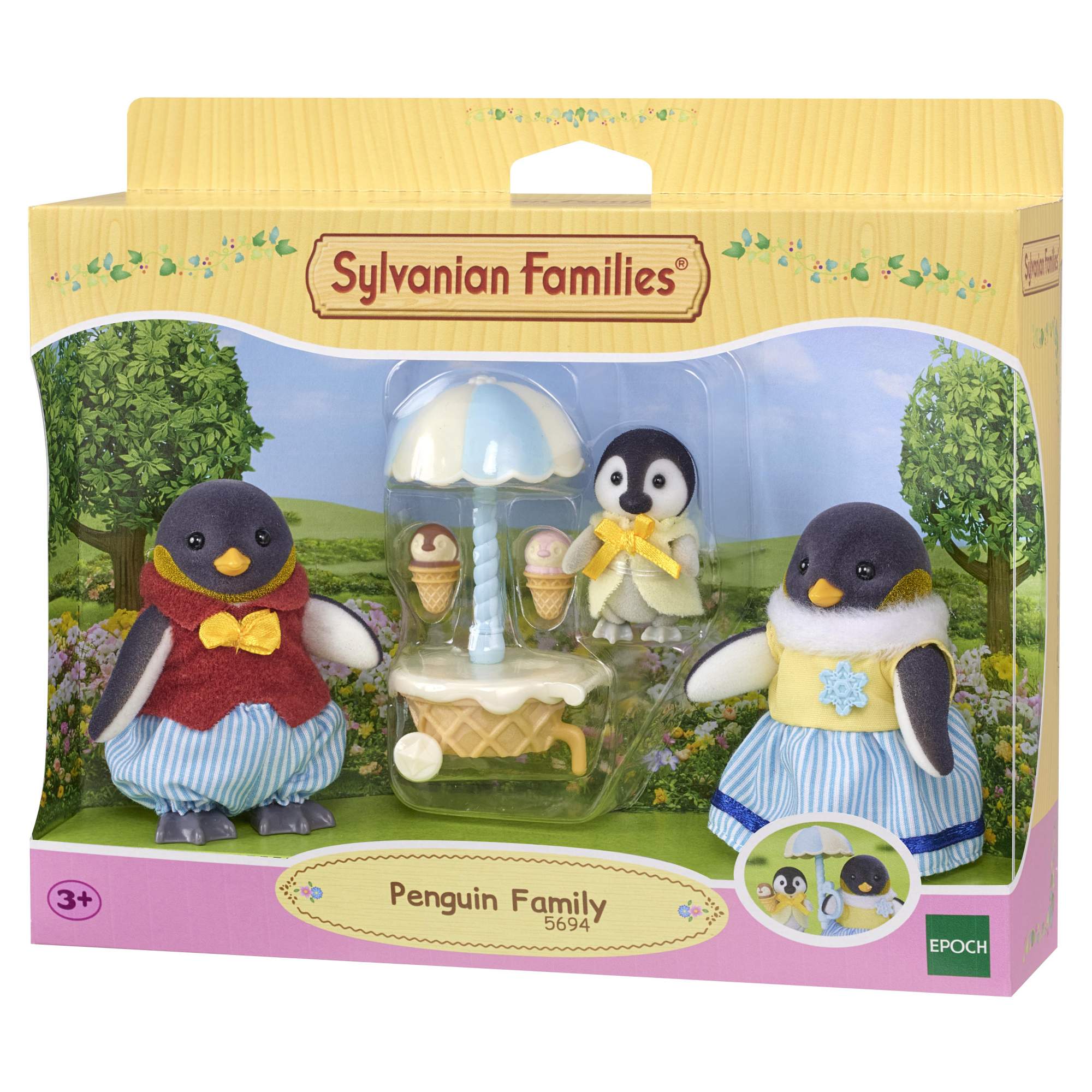 Купить игровой набор Sylvanian Families Семья Пингвинов 5694, цены на Мегамаркет