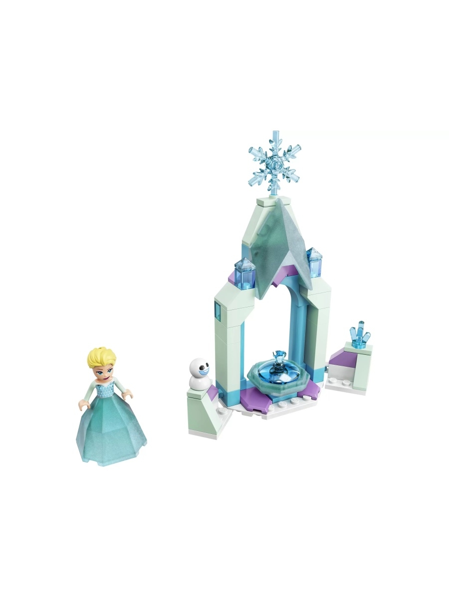 LEGO Disney Princess Frozen Двор замка Эльзы 43199 - купить в Магнит -  СберМаркет, цена на Мегамаркет