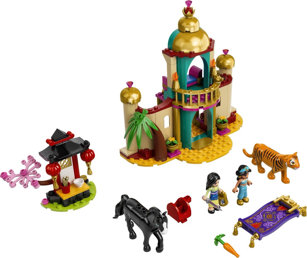 Купить lEGO Disney Princess Приключения Жасмин и Мулан 43208, цены на  Мегамаркет | Артикул: 100030452816