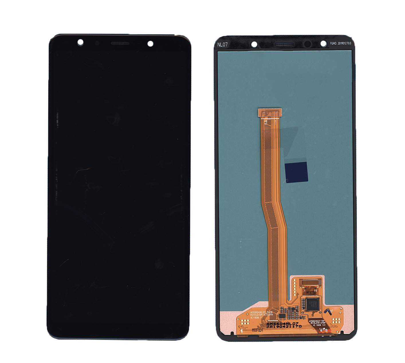 Модуль (матрица + тачскрин) для Samsung Galaxy A7 (2018) SM-A750F черный
