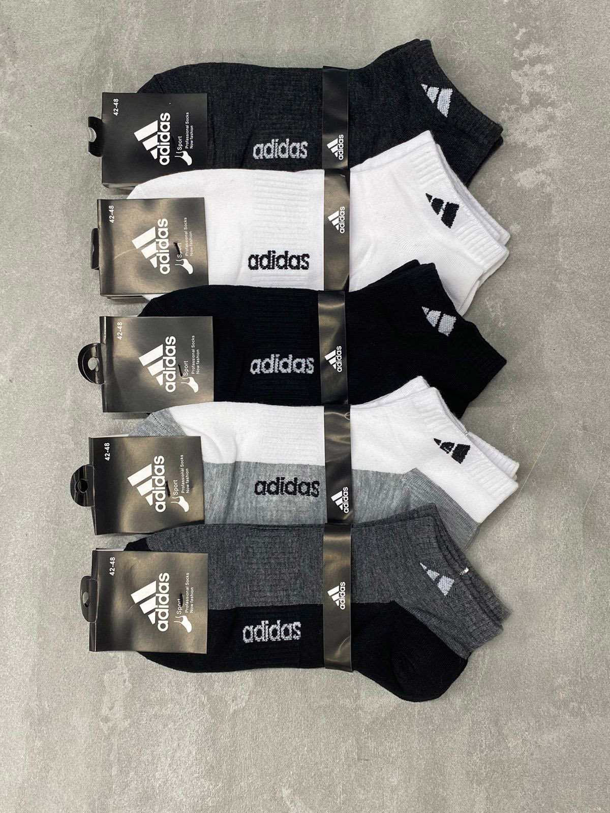 Комплект носков мужских Adidas Profassional Socks разноцветных 41-47 - купить в СОля ДЕня, цена на Мегамаркет