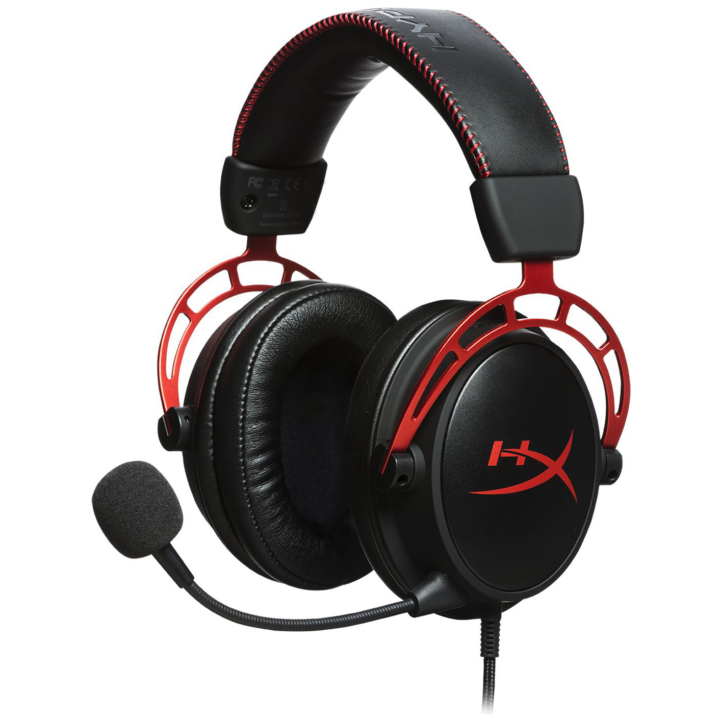 Игровая гарнитура HyperX Cloud Alpha Red/Black, купить в Москве, цены в интернет-магазинах на Мегамаркет