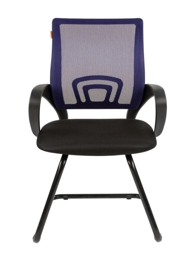 Кресло на полозьях Chairman 696 V черный; синий