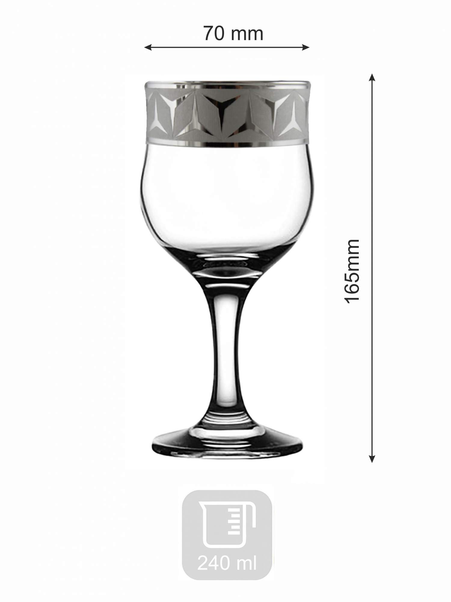 Рюмка гусь. Бокал Гусь Хрустальный узор Версаче 6 шт