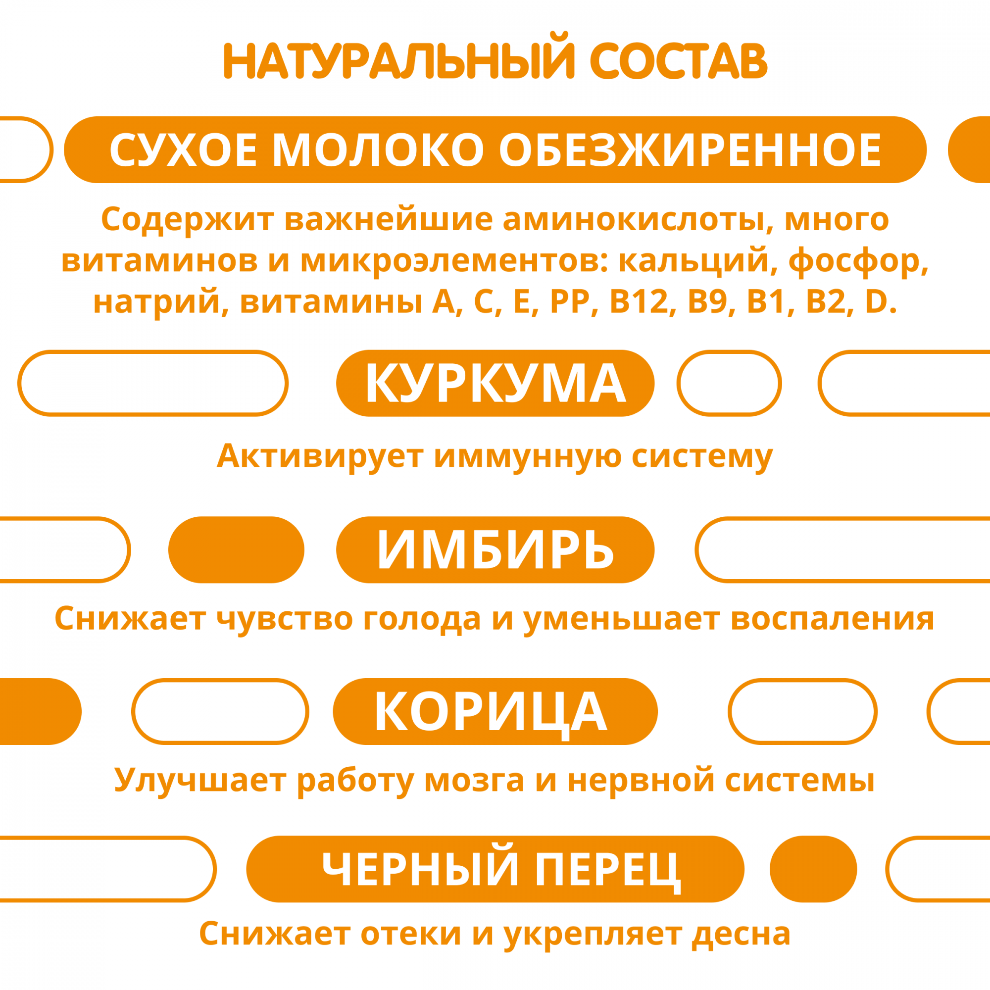 Купить куркума Едим с пользой напиток куркума-латте в порошке без сахара,  200 г, цены на Мегамаркет | Артикул: 600009963022