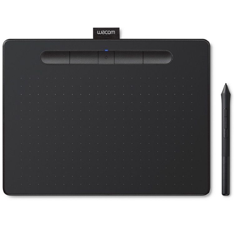 Графический планшет Wacom Intuos S Black (CTL-4100K-N), купить в Москве, цены в интернет-магазинах на Мегамаркет