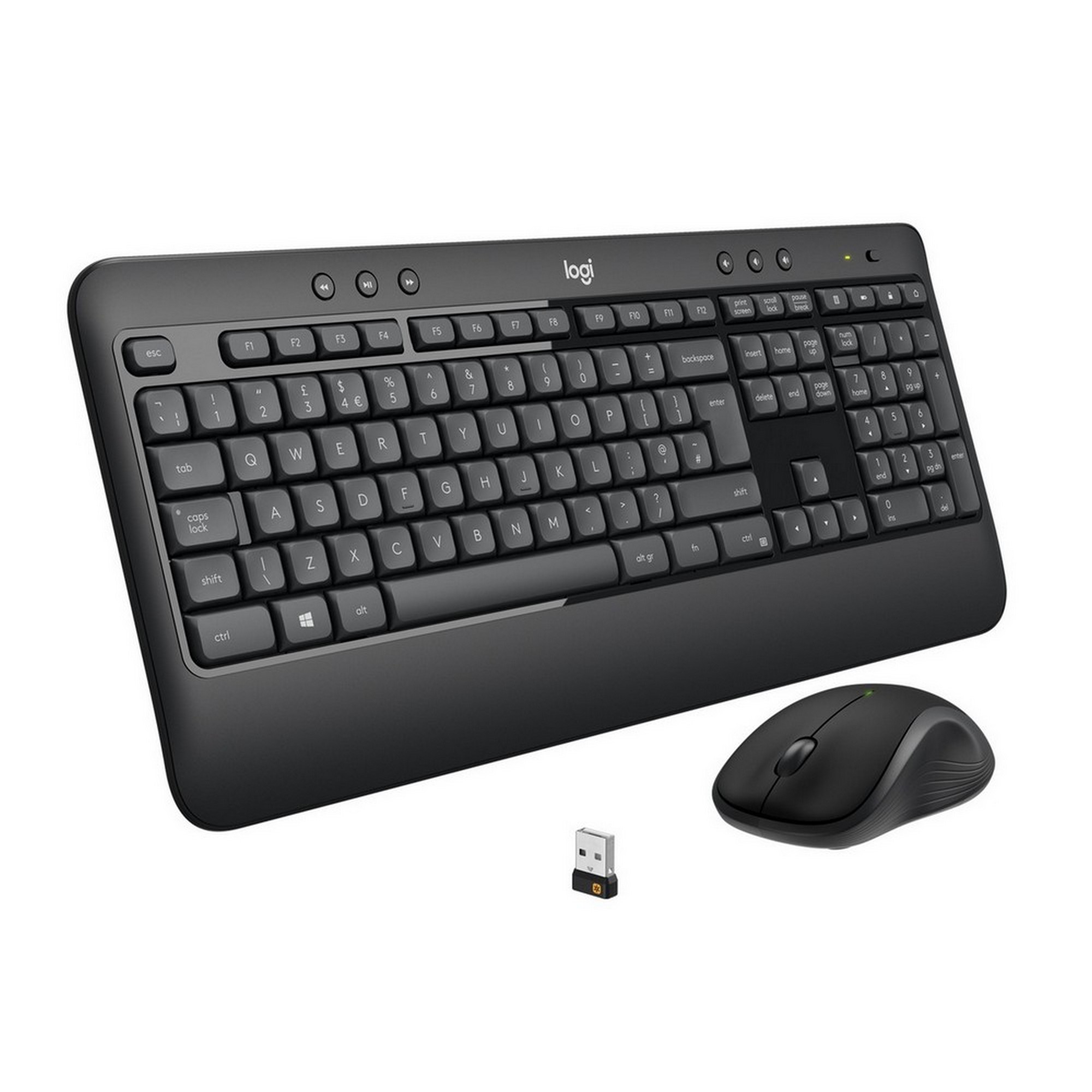 Комплект клавиатура и мышь Logitech 920-008686 Черный, купить в Москве ...