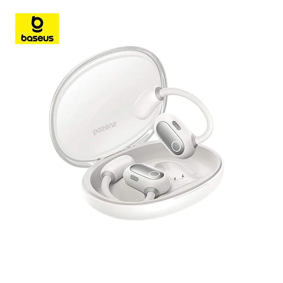 Беспроводное наушники Baseus Eli Sport 1 Open-Ear TWS Earbuds White, купить в Москве, цены в интернет-магазинах на Мегамаркет