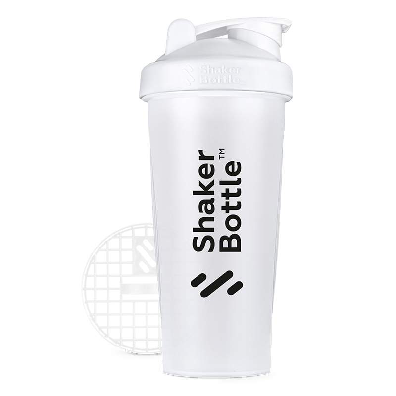 Шейкер ShakerBottle С01, 600 мл, цвет: белый