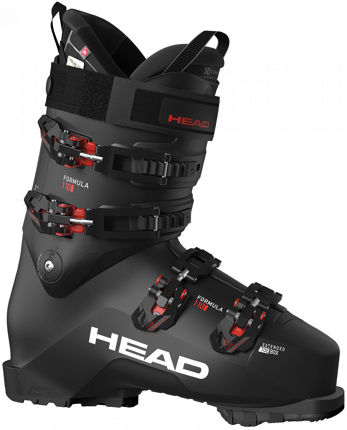 Горнолыжные ботинки Head Formula 110 Gw 2022 black/red, 28,5 см
