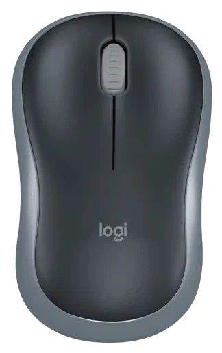 Беспроводная мышь Logitech M185 Gray/Black (910-002238), купить в Москве, цены в интернет-магазинах на Мегамаркет