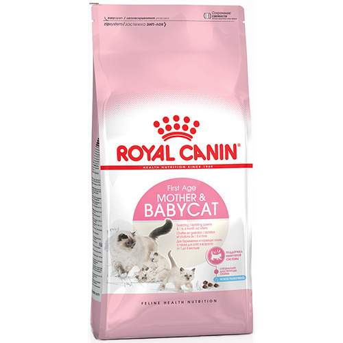 Сухой корм для котят и кормящих кошек ROYAL CANIN Mother&Babycat, домашняя птица, 2кг