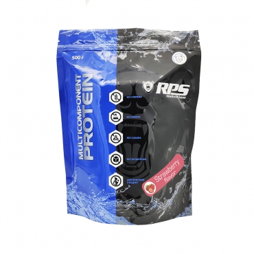 Протеин RPS Nutrition Multicomponent Protein, 500 г, strawberry