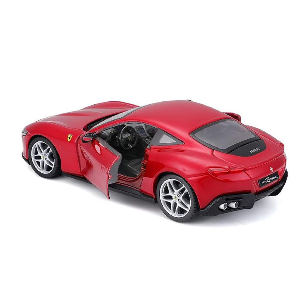 Купить машинка Bburago металлическая Ferrari Roma, 1:24, красная 18-26029,  цены на Мегамаркет