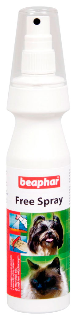 Спрей для кошек и собак Beaphar Free Spray устранение колтунов, 150 мл