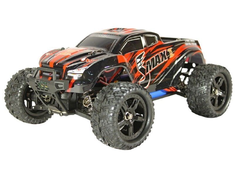 Купить радиоуправляемый монстр Remo Hobby SMAX V2.0 (красный) 4WD 2.4G 1/16 RTR, цены на Мегамаркет