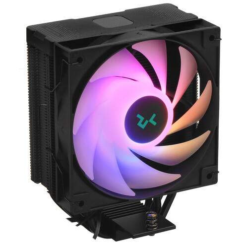 Кулер для процессора DEEPCOOL AG400 DIGITAL ARGB (R-AG400-BKADMN-G-1) - купить в МедиаТрейд, цена на Мегамаркет