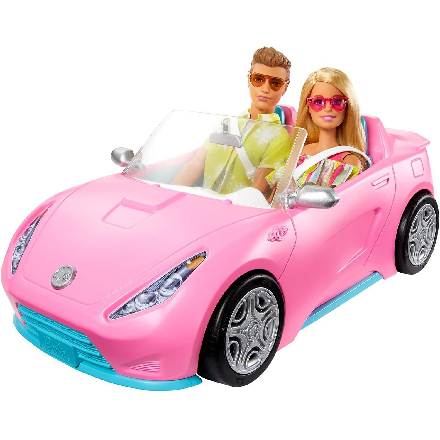 Barbie Игровой набор 2 куклы +автомобиль +аксессуары GJB71 – купить в  Москве, цены в интернет-магазинах на Мегамаркет