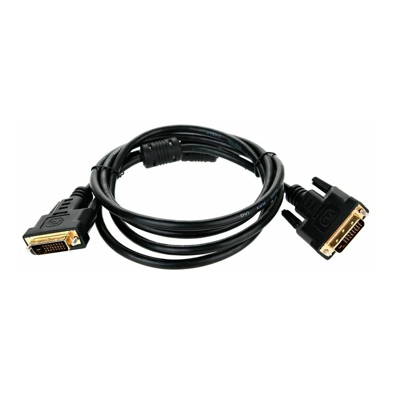 Кабель TV-COM DVI-DVI M-M 1.8м (CG441D-1,8M), купить в Москве, цены в интернет-магазинах на Мегамаркет