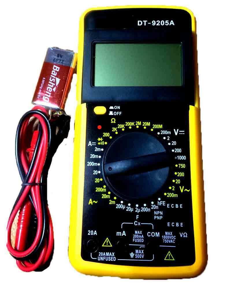 Мультиметр Rewell М1_Мультиметр DT - 9205A купить в интернет-магазине ...