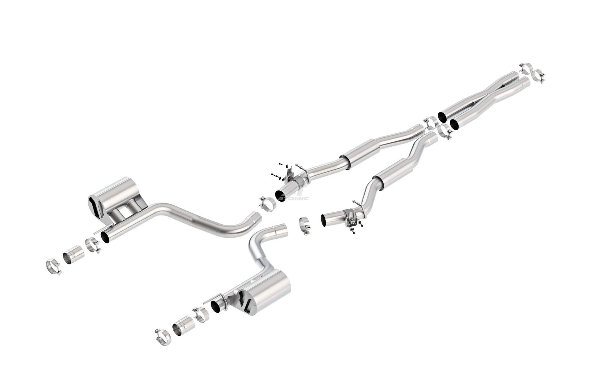 V exhaust. Выхлопная система Challenger v6. Додж Челленджер 3.6 выхлопная система. Borla выхлоп. Exhaust Systems PNG