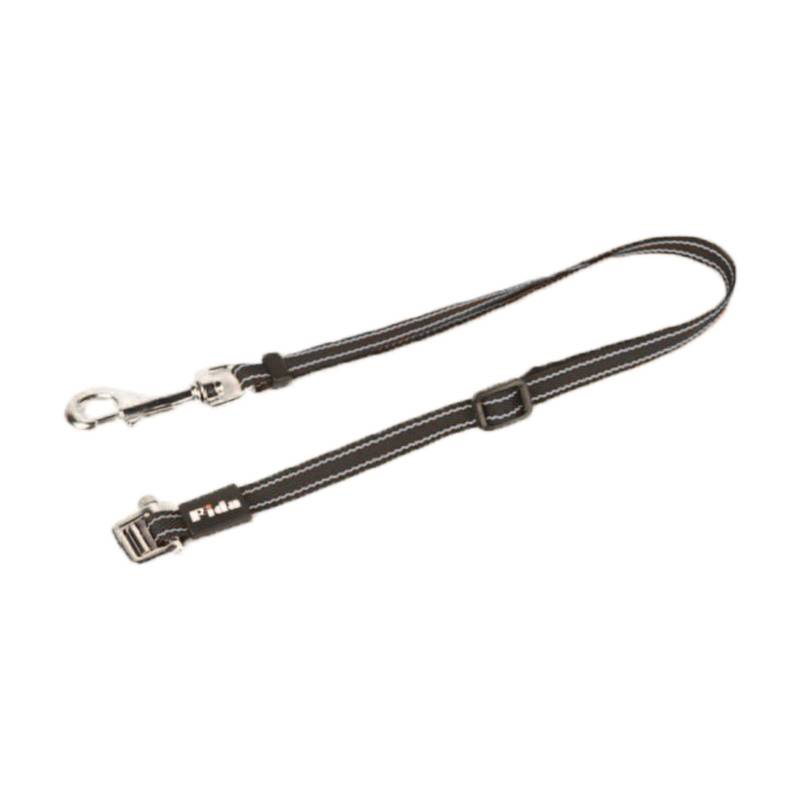 Ремень-насадка на рулетку для собак Fida Dual leash со шнуром для второй собаки, оранжевый
