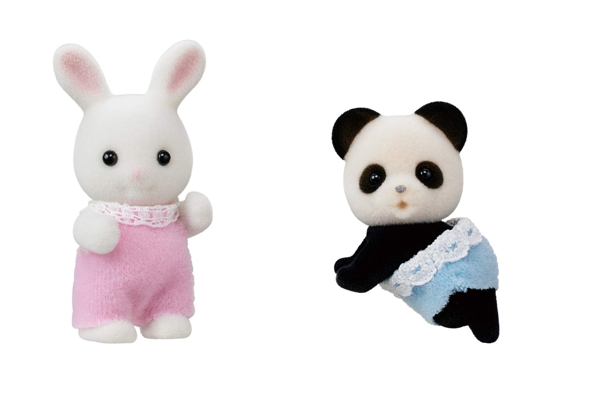 Купить набор Sylvanian Families Детская игровая комната с малыши Пандой и  Снежным кроликом 5709, цены на Мегамаркет