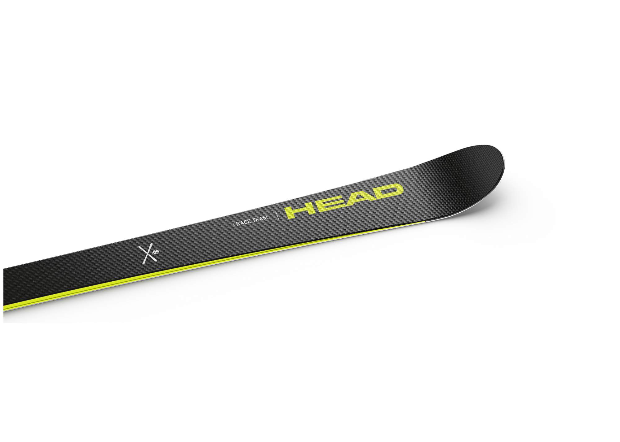 Горные Лыжи С Креплениями Head 2021-22 Wc I.race Team + Sx 7.5 Black/Neon Yellow (См:130)