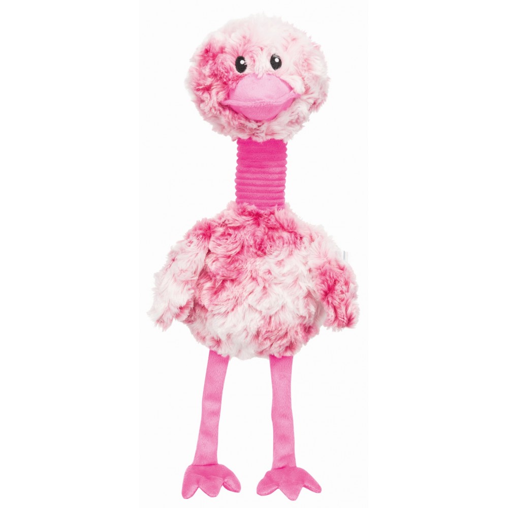 Мягкая игрушка для собак TRIXIE Птица, розовый, 44 см