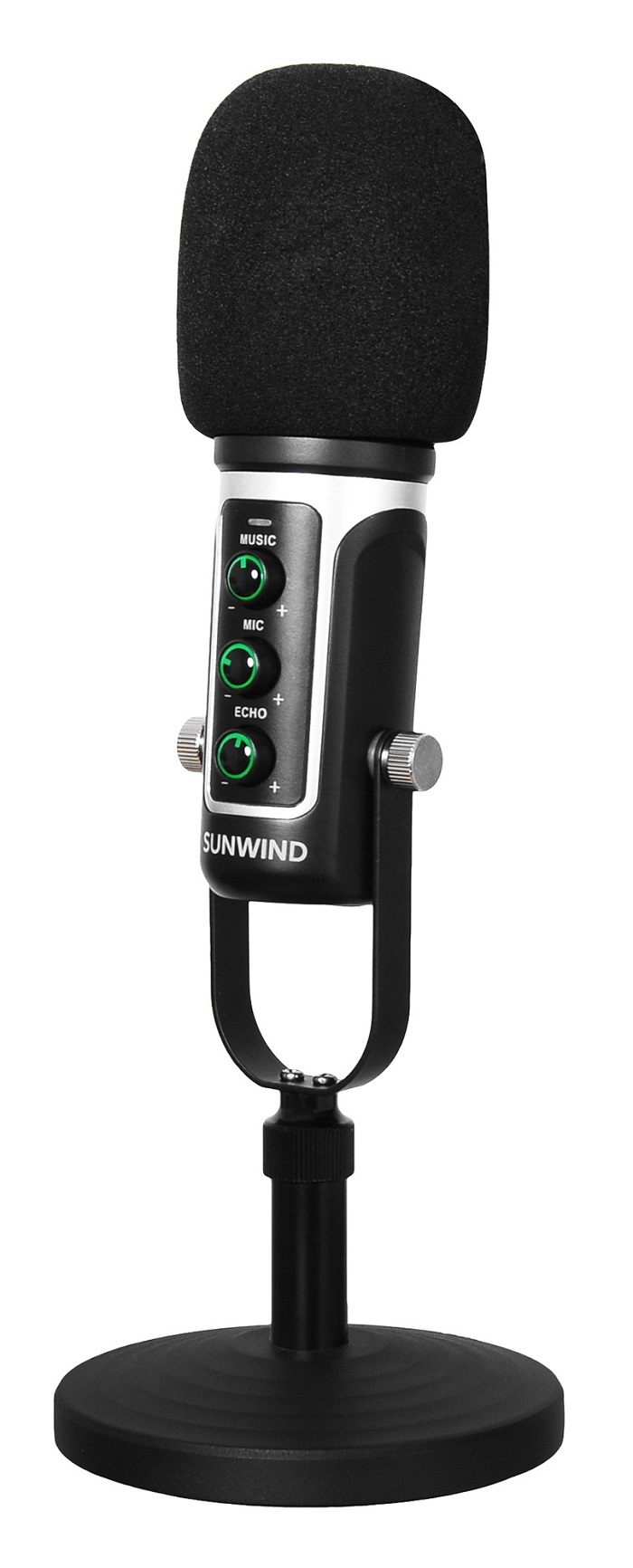 Микрофон Sunwind SW-SM500G (1427255) Black, купить в Москве, цены в  интернет-магазинах на Мегамаркет