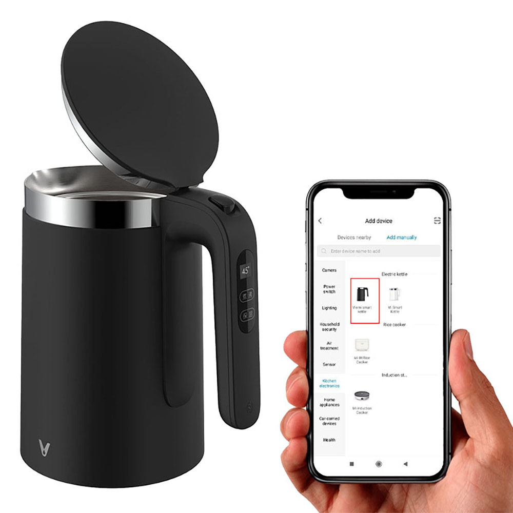 Viomi smart kettle черный. Xiaomi Viomi Smart kettle Bluetooth Pro. Чайник Xiaomi Viomi Smart kettle. Viomi Smart kettle v-sk152b. Электрочайник Viomi Smart kettle v-sk152b.