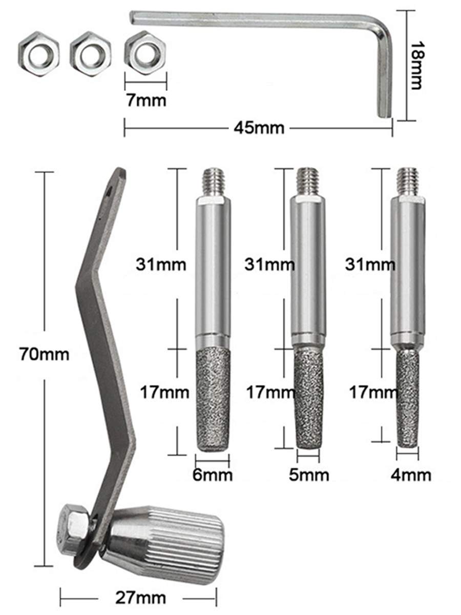 Заточка для цепи бензопил и электропил NoBrand 4818.1 – купить в Москве ...