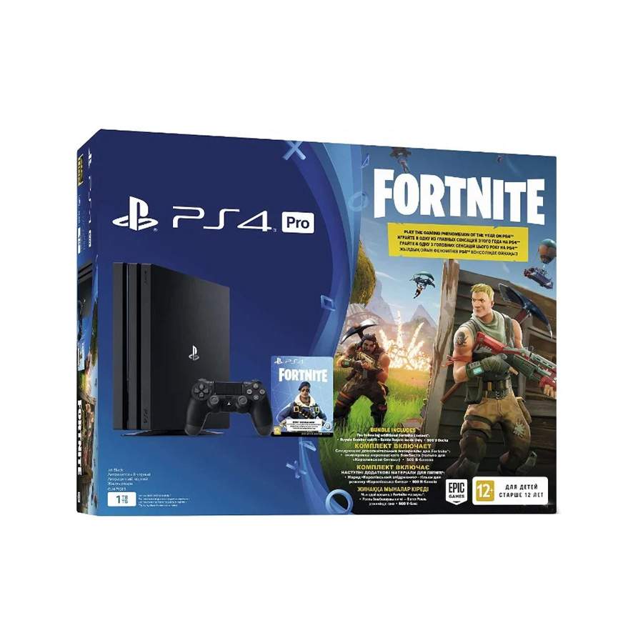 Игровая приставка Sony PlayStation 4 Pro 1TB + Fortnite 