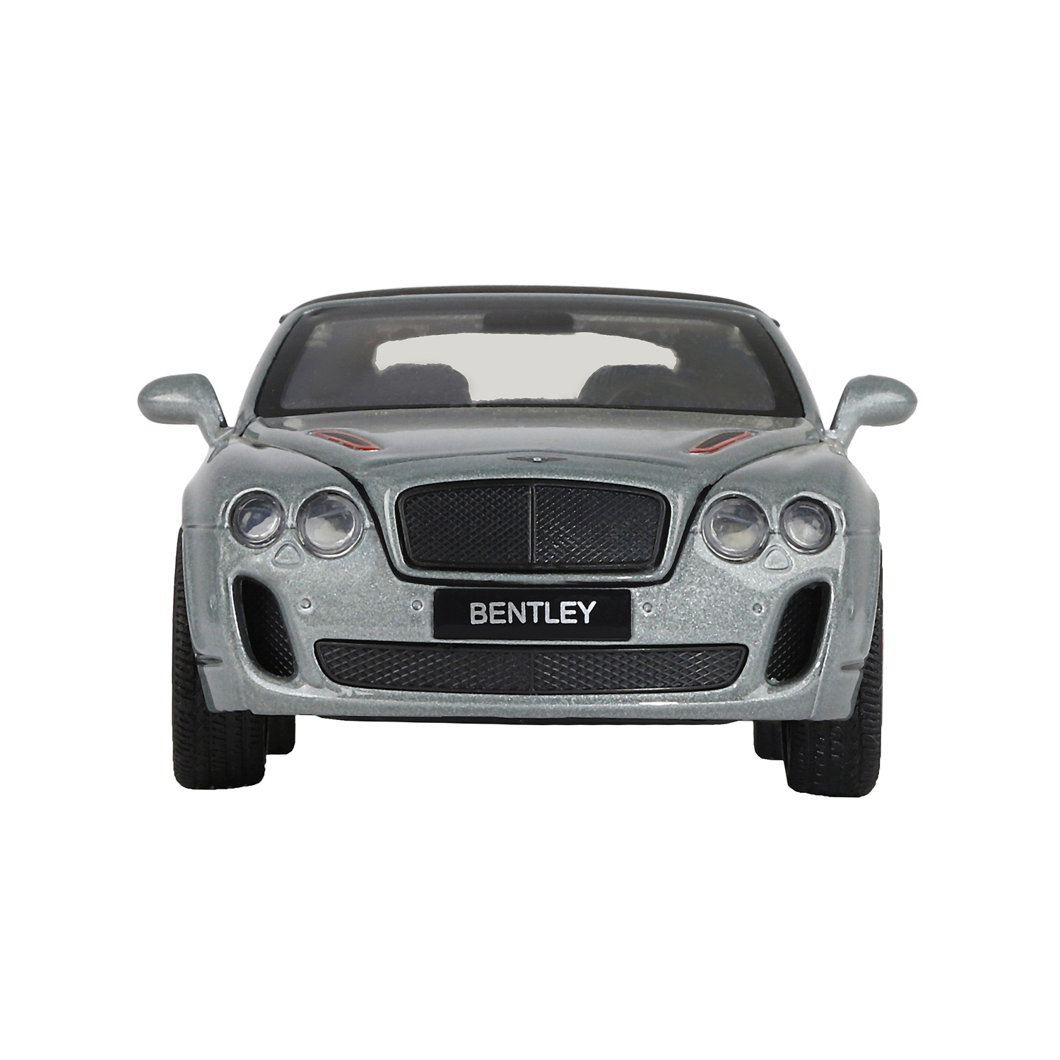 Машинка Автопанорама М1:32, Bentley Continental Supersports ISR серебряный, JB1251397