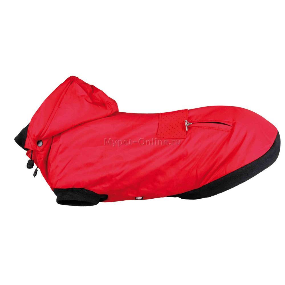 Куртка для собак TRIXIE Palermo, унисекс, красный, XS, длина спины 30 см