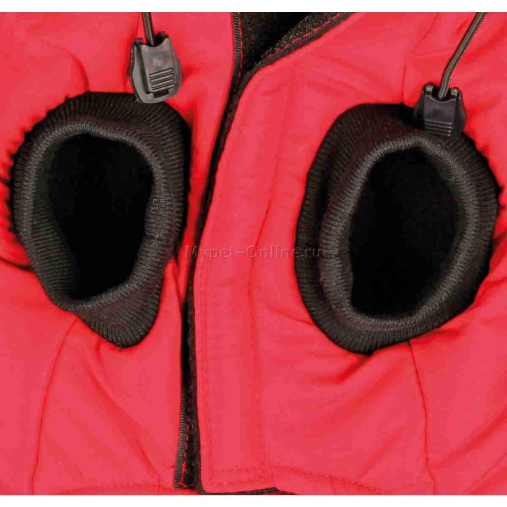 Куртка для собак TRIXIE Palermo, унисекс, красный, XS, длина спины 30 см