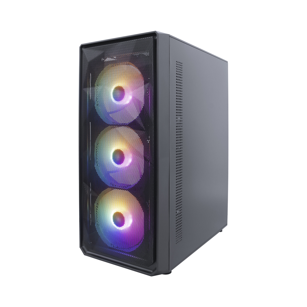 Корпус 1STPLAYER FD3-M Black mATX FD3-M-BK-4F1, купить в Москве, цены в ...